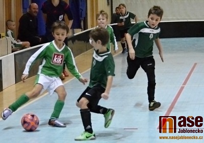 V Železném Brodě pořádají halové turnaje přípravek