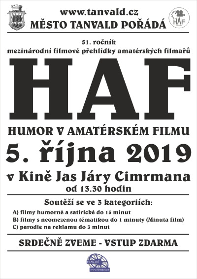 V tanvaldském kině pořádají již 51. ročník přehlídky HAF