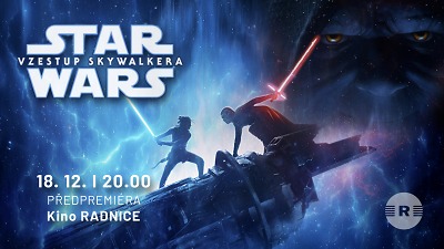 Předpremiéru Star Wars: Vzestup Skywalkera zažijete v kině Radnice