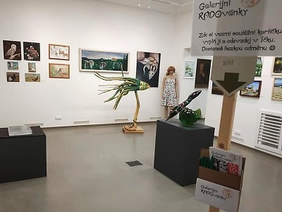 V Městské galerii Vlastimila Rady zahájili výstavu Salon 6