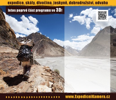 Expediční kamera přináší filmy o cestování a sportech v přírodě