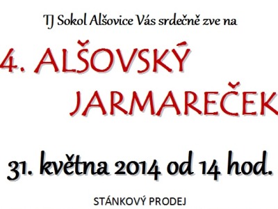 4. Alšovský jarmareček pobaví děti i dospělé