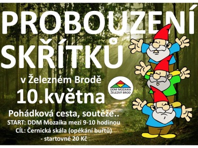 V Železném Brodě zvou na Probouzení skřítků
