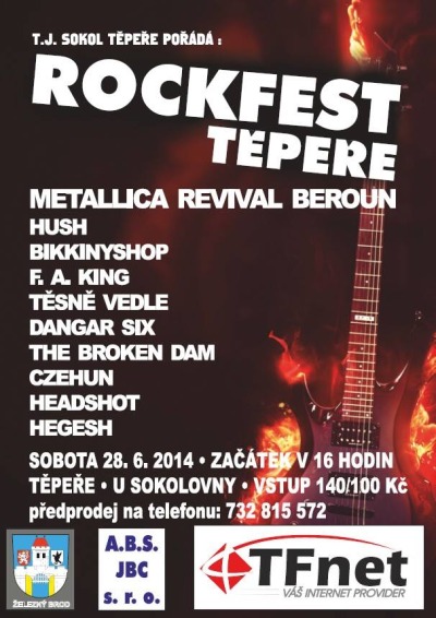 Rockfest Těpeře je opět tady