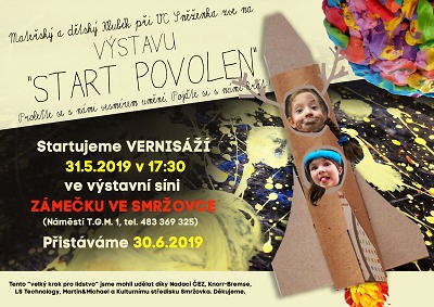 Smržovská výstava Start povolen zve k návštěvě zejména děti