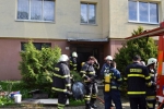 Požár v bytovém domě v Železném Brodě si vyžádal evakuaci obyvatel