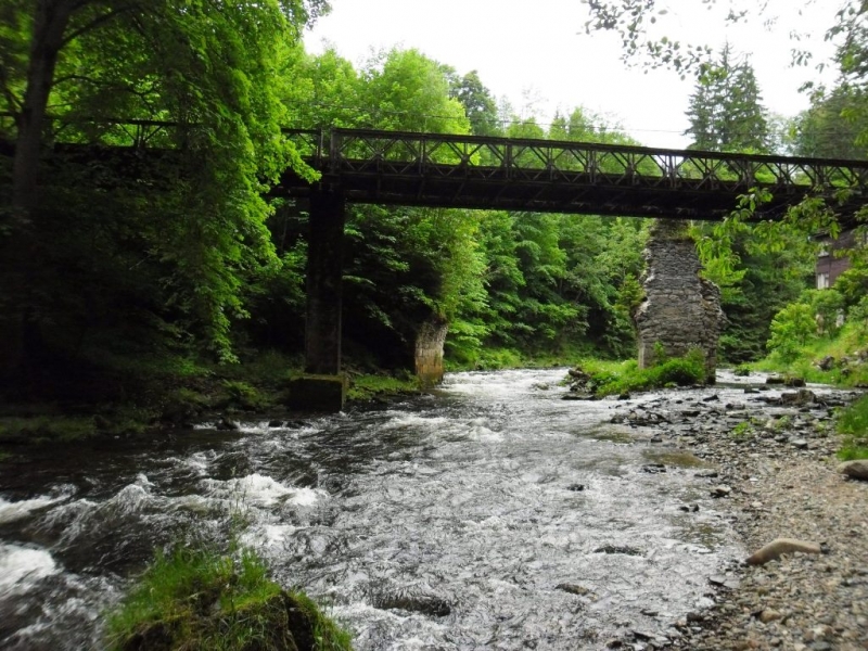 Most přes řeku Kamenici u Návarova<br />Autor: Archív KÚ Libereckého kraje