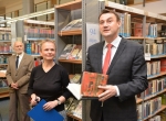 Slavnostní umístění miliónté knihy v Krajské vědecké knihovně