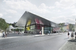 Vizualizace nového dopravního terminálu v Jablonci nad Nisou