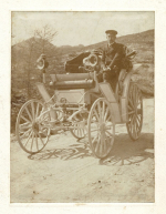 Theodor Liebieg na voze Benz Victoria