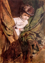 Dětský portrét Elisabeth starohraběnky Salm-Reifferscheidtové