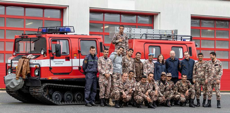 Návštěva z Jordánska u krajských hasičů<br />Autor: HZS Libereckého kraje, Pavlína Bílková