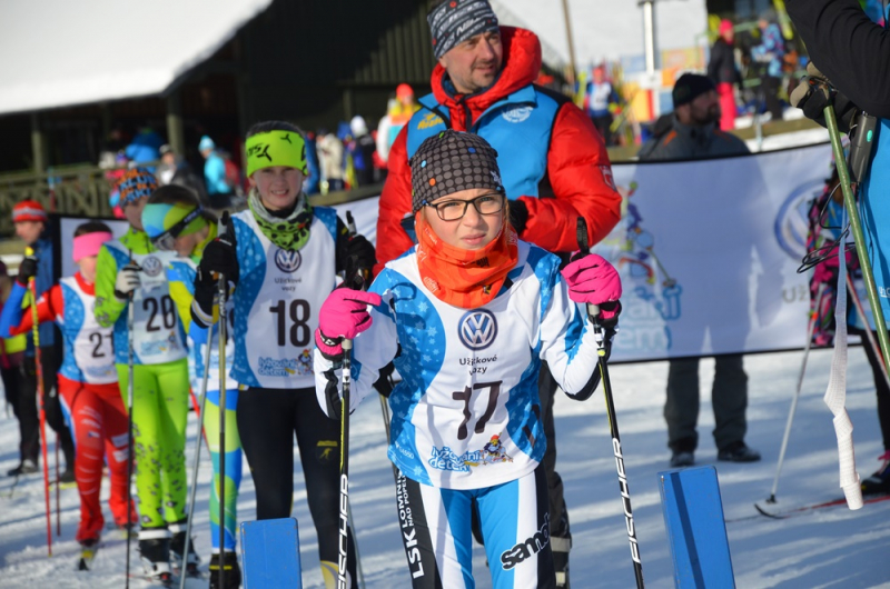 Třetí kolo krajského poháru žactva vě běhu na lyžích ve Vysokém nad Jizerou<br />Autor: Čestmír Skrbek