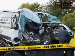 Tragická nehoda na silnici I/13 u Jítravy ve směru do Liberce