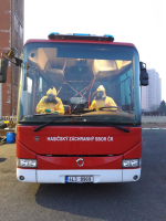 Posádka evakuačního autobusu z Jablonce nad Nisou