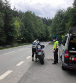 Dopravně bezpečnostní akce zaměřená především na kontrolu řidičů motocyklů