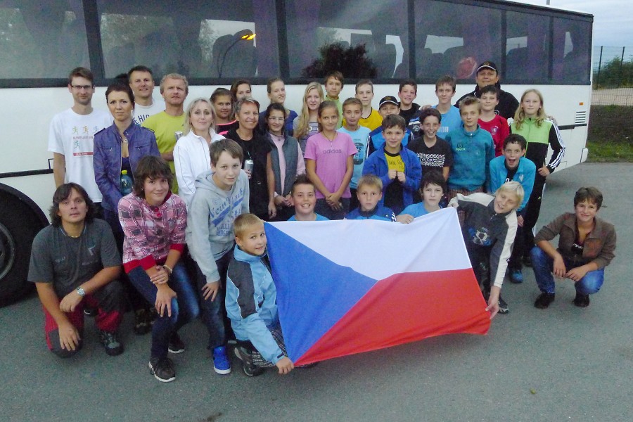 FBC Lomnice při zájezdě na turnaj v Německu