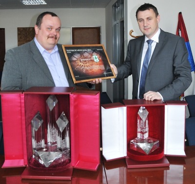 Starosta Richter ukazuje ceny hejtmanovi