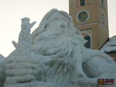 Sněhový Krakonoš 2012. Foto: Pavel Svěcený