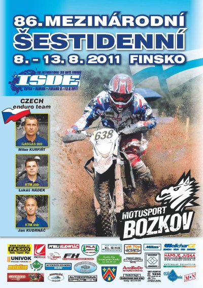 Motosport Bozkov na motocyklové Šestidenní