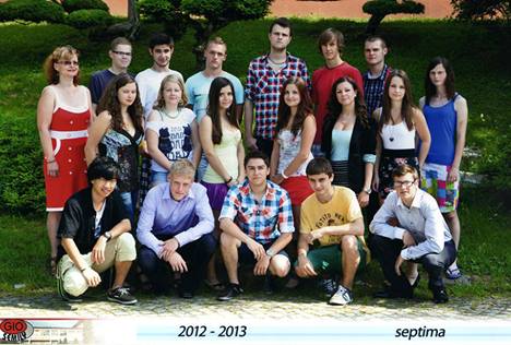 Septima semilského gymnázia. Archív GIO Semily