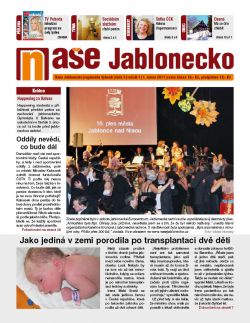 Páté číslo týdeníku Naše Jablonecko i s magazínem TV Pohoda