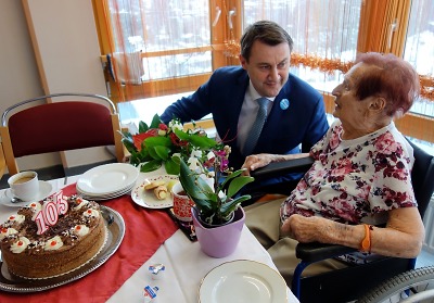 Každý rok mi přinesl důvod, proč se radovat, říká 103letá jubilantka