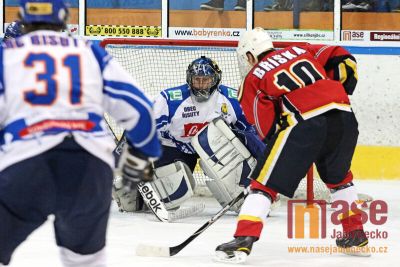 Oslabení Vlci s HC Řisuty těsně prohráli, ale třetí místo drží