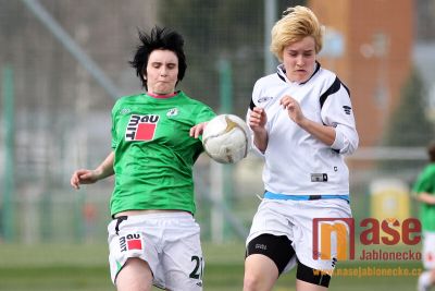Obrazem: ženy: FK BAUMIT Jablonec - FC Mělník B