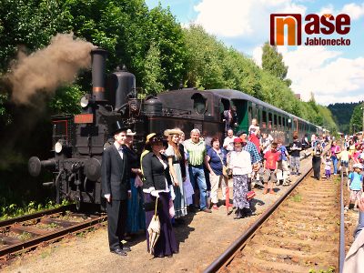 Obrazem: Oslava 120 let železnice na Jablonecku