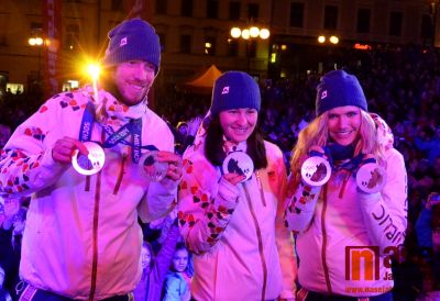 Obrazem: Ovace pro reprezentanty