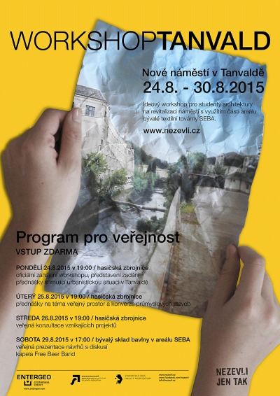 Náměstí, které Tanvaldu chybí, budou navrhovat studenti architektury