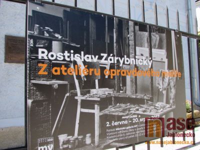 Obrazem: Výstava Rostislava Zárybnického v Městské galerii MY