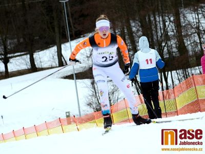 Obrazem: MČR starších žáků v běhu na lyžích se konalo ve Vrchlabí