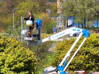 Jablonec čerpá evropské dotace na rekonstrukce veřejného osvětlení