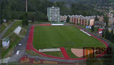 Pozvánka na slavnostní otevření Městského stadionu v Tanvaldě 