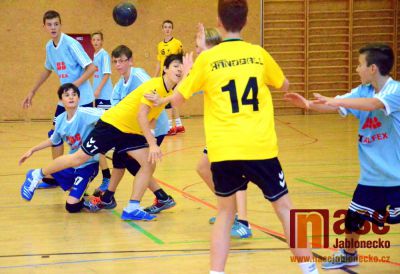 Starší žáci v soutěži Ligy Ústeckého kraje pátí