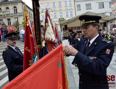 Obrazem: Oslavy 150 let dobrovolných hasičů