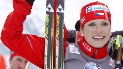 Gábina Soukalová vyhrála sprint ve finále SP