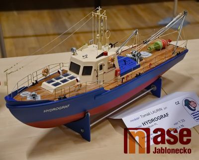 Obrazem: Výstava klubu lodního modelářství Admirál Jablonec