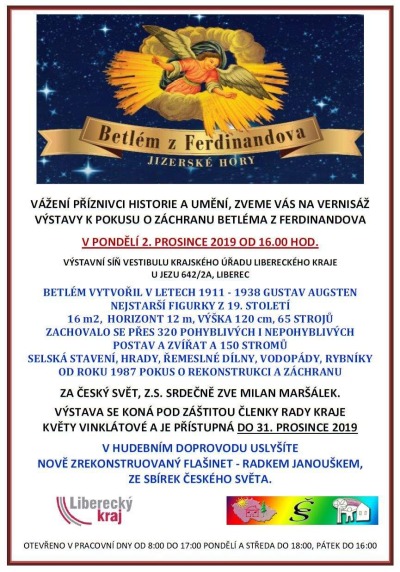 Odhalení skleněného betlému předznamená Advent v Křišťálovém údolí