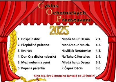Cyklus Ochotnického Představení v Kině Jas Járy Cimrmana