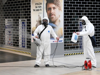 Central Jablonec dezinfikovali, od 11. května je v plném provozu