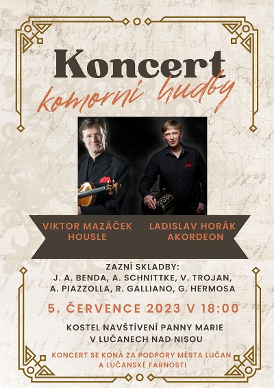 V Lučanech zvou na Cyrilometodějský koncert