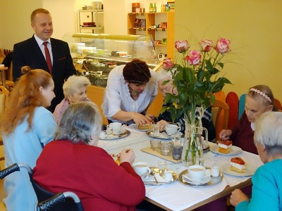 Nová cukrárna domova důchodců Vratislavice je otevřená i veřejnosti