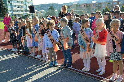 Slavnostní zahájení školního roku na ZŠ Sportovní v Tanvaldě