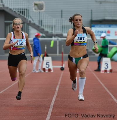 Adéla Novotná je sedminásobnou českou rekordmankou