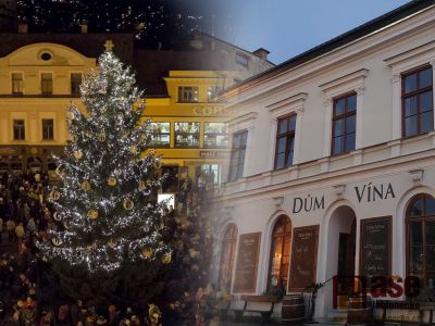 První adventní neděle v Domě Vína a svařák na náměstí pod stromem První adventní neděle v Domě Vína a svařák na náměstí pod stromem