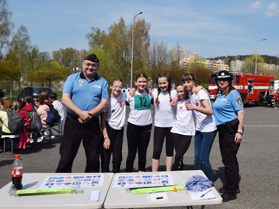 Městská policie Jablonec byla na Dni mladých zdravotníků