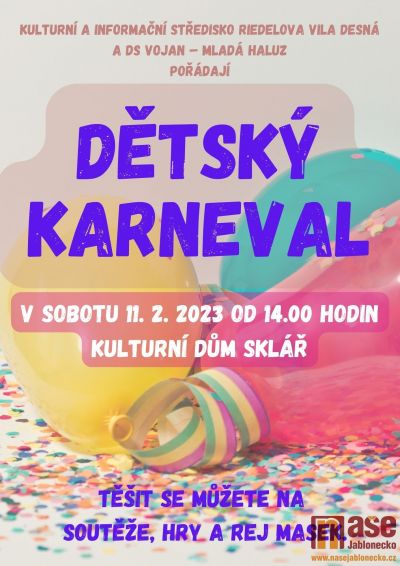 Dětský karneval v Desné